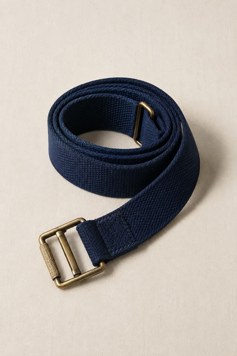 Canvas Work Belt, 340 g/m² cloth, laid flat