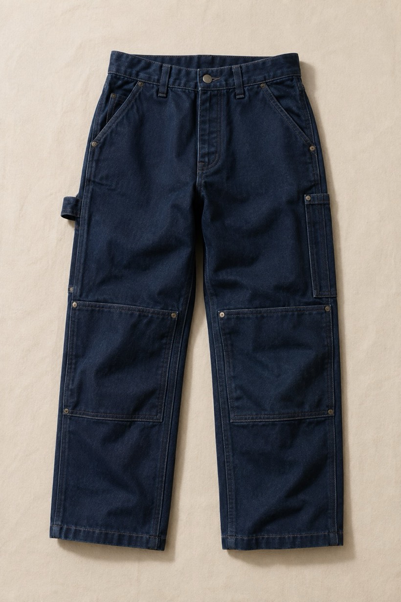 Carpenter Trouser 360, 360 g/m² cloth, laid flat