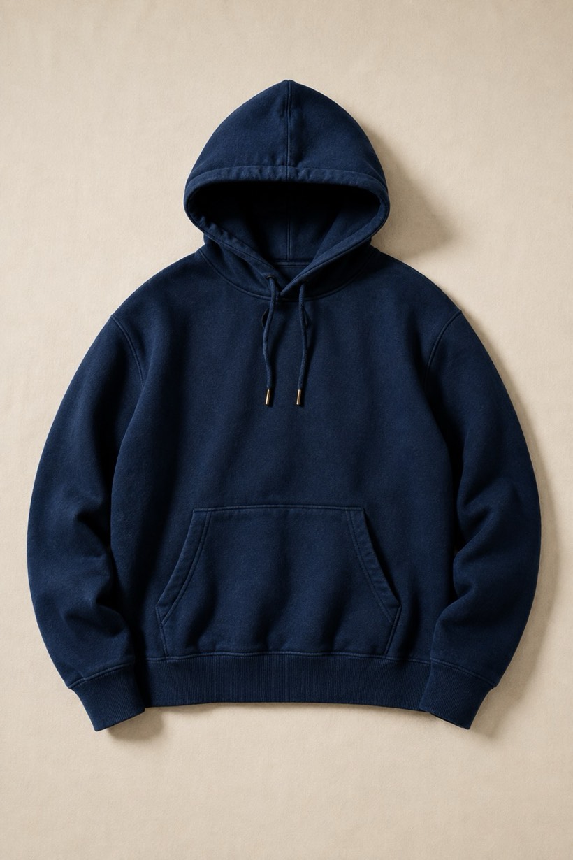 Hoodie Heavy 420, 420 g/m² cloth, laid flat